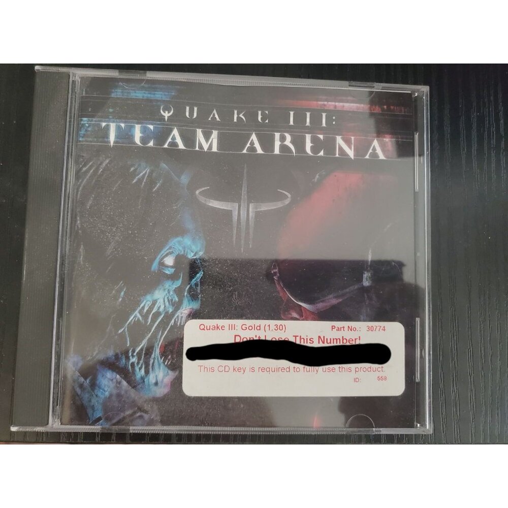 Quake III: Team Arena CD PC game